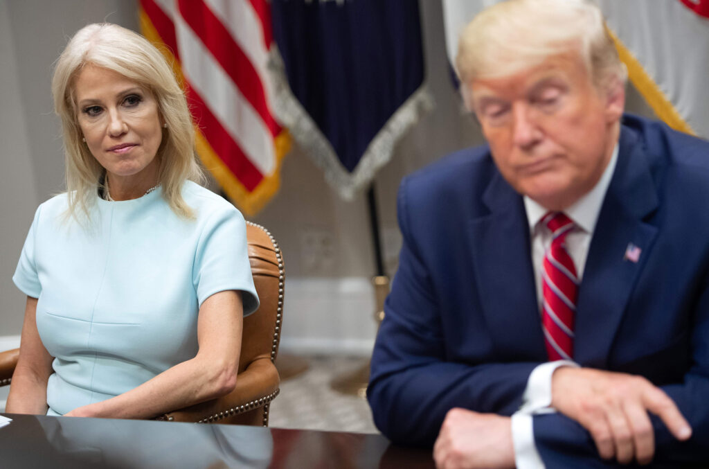 Kellyanne Conway and Trump